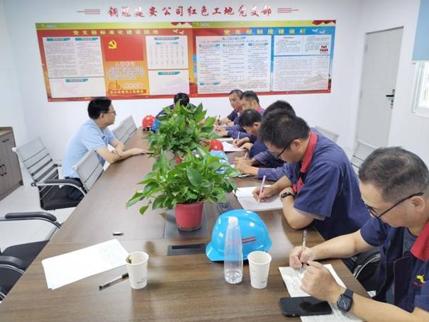 公司開展第三季度安全、環(huán)保、消防綜合檢查 
